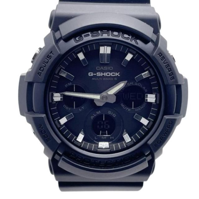 CASIO カシオ 時計 G-SHOCK ANALOG-DIGITAL GAW-100 SERIES GAW-100B-1AJF ブラック系 樹脂／アルミ 樹脂バンド メンズ アナデジ 超美品【本物保証】 14,508円