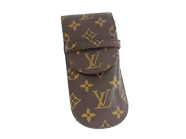 ルイヴィトン モノグラム グラスケース エテュイ リュネット ルイ