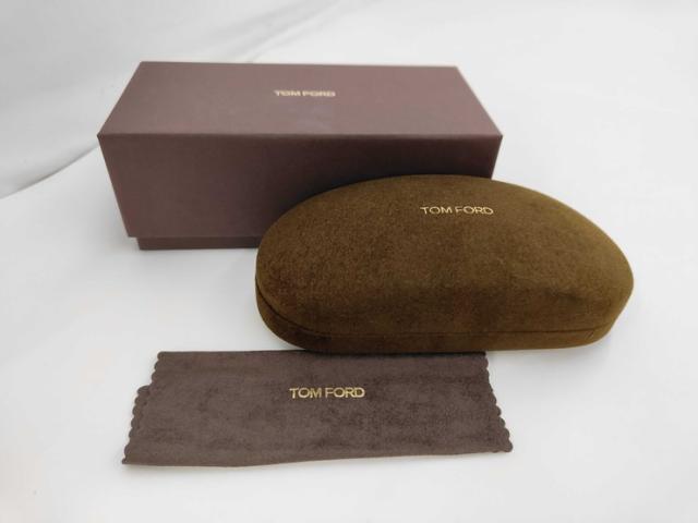 TOM FORD トムフォード サングラス TF1052-K クリアゴールド系 プラスチック ユニセックス ウェリントン 美品【本物保証】_7