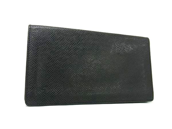 LOUIS VUITTON ルイヴィトン 財布 ポルトカルトクレディ M31002 アルドワーズ(ブラック系) タイガ メンズ 二つ折り 長財布 美品【本物保証】