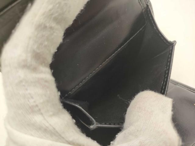 Cartier カルティエ 財布 パンテール ブラック レザー レディース 三つ折り 財布 ゴールド金具【本物保証】_5