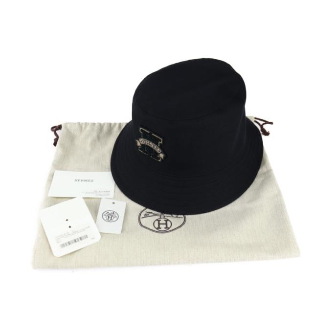 エルメス ハット フレッド H サークル サイズ58 ハット 《フレッド