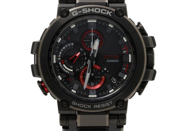 CASIO カシオ 時計 GSHOCK MTGB1000 Series MTGB1000B1AJF ブラック 樹脂 ステンレススチール メンズ アナログ 超美品【本物保証】 CASIO カシオ 時計 GSHOCK MTGB1000 Series MTGB1000B1AJF ブラック