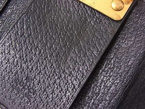 GUCCI グッチ キーケース アニマリエ 523633 ブラック系 レザー ユニセックス ビー Bee ゴールド金具 美品【本物保証】_4