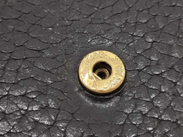 LOUIS VUITTON ルイヴィトン 長財布 ポルトフォイユ カプシーヌ M61248 ノワール（ブラック）系 トリヨンレザー レディース 二つ折り ゴールド金具【本物保証】_8