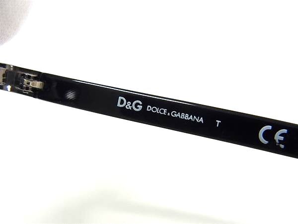 DOLCE＆GABBANA ドルチェ&ガッバーナ サングラス - D&G 6047 シルバー×ブラック レンズ:クリアブラック プラスチック メンズ ティアドロップ 美品【本物保証】_1