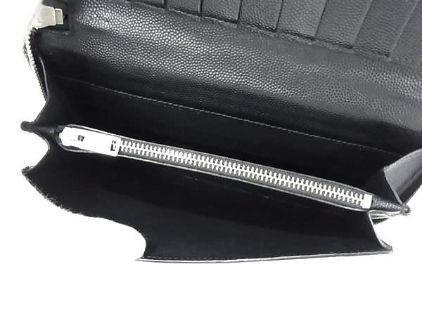 SAINT LAURENT サンローラン 財布 328558 ブラック レザー ユニ