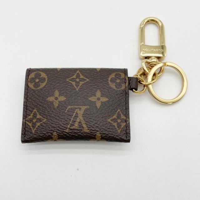 LOUIS VUITTON ルイヴィトン バッグチャーム ポルトクレ キリガミ M69003 ブラウン系 モノグラム レディース ゴールド金具 美品【本物保証】_1