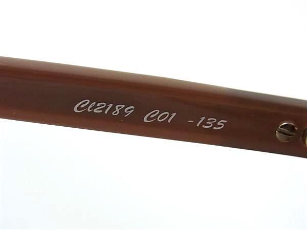 Chloe クロエ サングラス Cl2189 ピンクブラウン ブラウングラデーション プラスチック レディース 美品【本物保証】_4