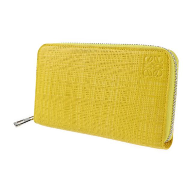 超美品 Loewe ロエベ ミディアム ラウンドファスナー財布 101 P31 長財布 カーフ イエロー 本物保証 の通販はau Pay マーケット 3r Boutique