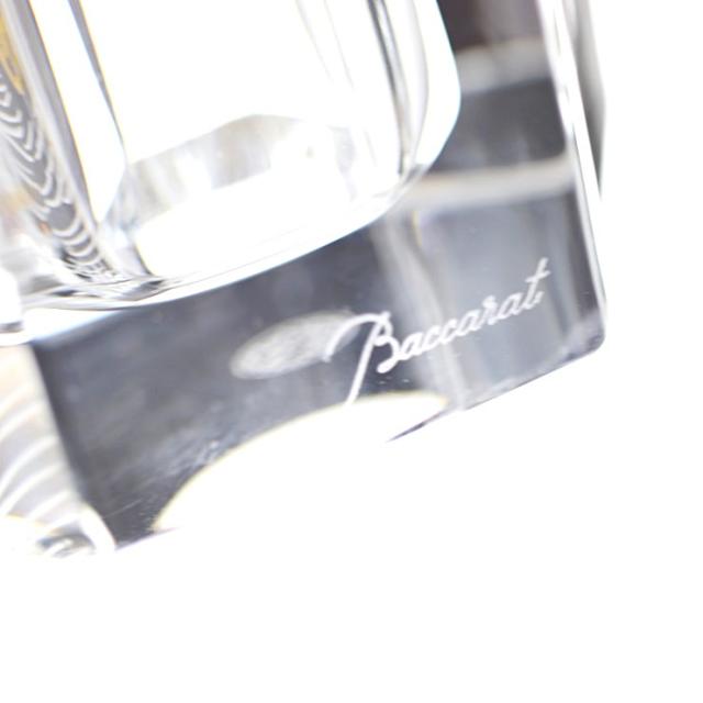 超美品 Baccarat バカラ ギンコベース アポロン - その他雑貨 クリスタル クリア 花瓶 フラワーベース 金彩 インテリア 置物 ホース 馬【本物保証】_3