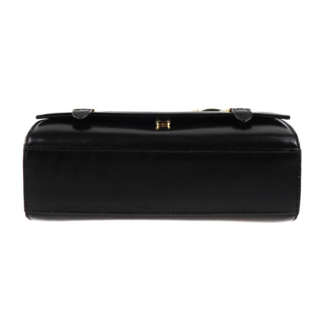 Salvatore Ferragamo サルヴァトーレ フェラガモ ガンチーニ L 21 5191 ショルダーバッグ レザー ブラック【本物保証】_3