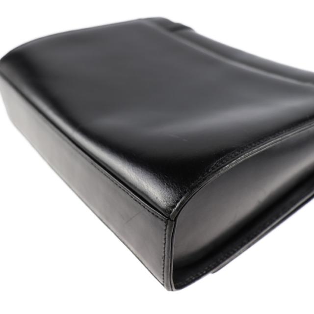 Salvatore Ferragamo サルヴァトーレ フェラガモ ガンチーニ L 21 5191 ショルダーバッグ レザー ブラック【本物保証】_4