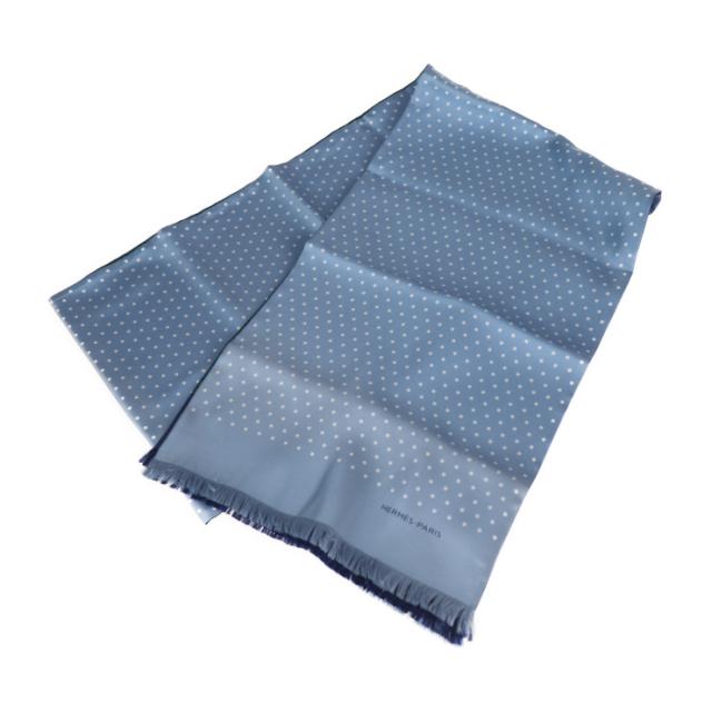 新品未使用展示品 HERMES エルメス ストール 465764T 02 マフラー 