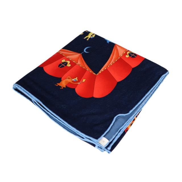 新品未使用展示品 Bvlgari ブルガリ スカーフ シルク ネイビー レッド 本物保証 の通販はau Pay マーケット 3r Boutique