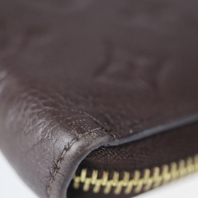 LOUIS VUITTON ルイ ヴィトン ジッピーウォレット モノグラムアンプラント M60548 長財布 レザー テール ブラウン系 ラウンドファスナー ビトン【本物保証】_6