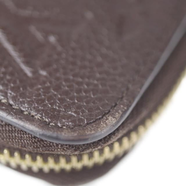LOUIS VUITTON ルイ ヴィトン ジッピーウォレット モノグラムアンプラント M60548 長財布 レザー テール ブラウン系 ラウンドファスナー ビトン【本物保証】_7