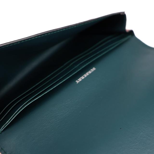 超美品 BURBERRY バーバリー 財布 4076665 長財布 レザー ダスティローズ ピンク系 二つ折り Wホック【本物保証】