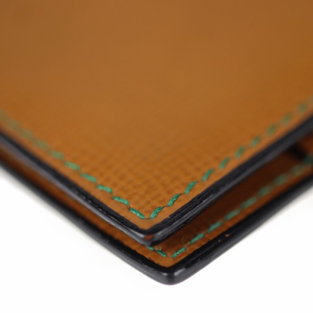 超美品 Valextra ヴァレクストラ 長財布 レザー ブラウン 2つ折り
