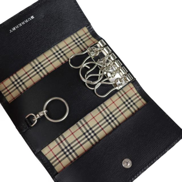 ビッグ割引 未使用 Burberry バーバリー キーケース 折り財布 News Elegantsite Gr