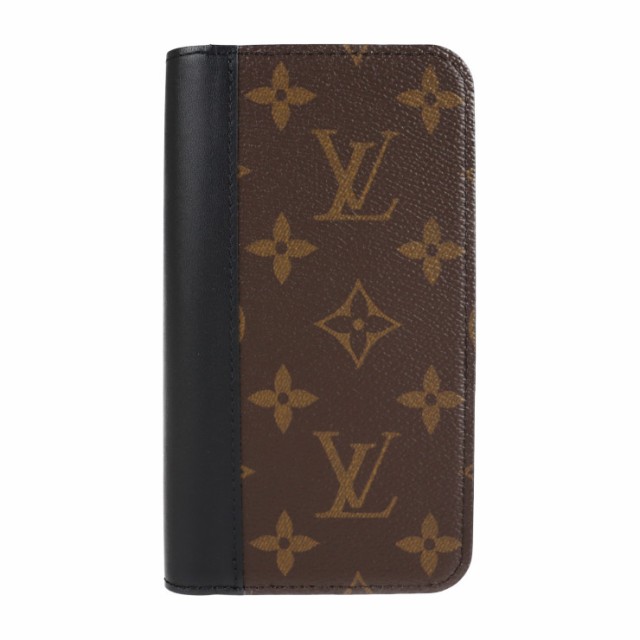 超美品 Louis Vuitton ルイ ヴィトン フォリオ モノグラム M モノグラムキャンバス ブラウン Iphoneケース X Xs カバー 本物保証 の通販はau Pay マーケット 3r Boutique