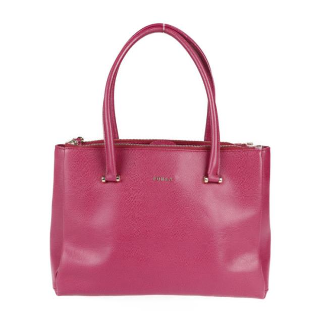 超美品 Furla フルラ LOTUS ロータス - ハンドバッグ レザー ローズ系 トートバッグ ショルダーバッグ【本物保証】の通販は