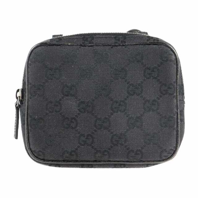 美品 GUCCI グッチ GGキャンバス 120975 ショルダーバッグ キャンバス