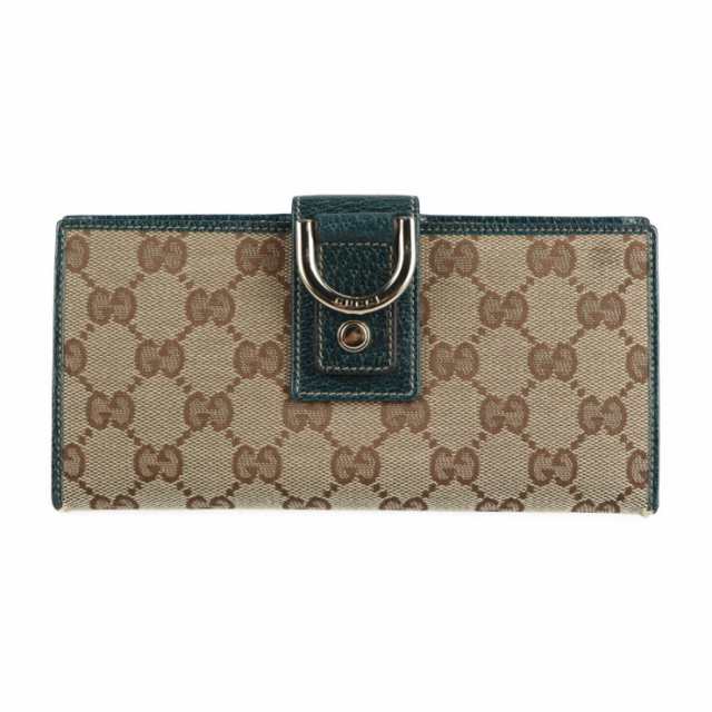 アカウント 美品 GUCCI グッチ アビー 141412 二つ折り財布 GG