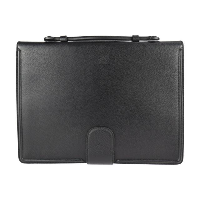超美品 GUCCI グッチ キャットヘッド 495655 ビジネスバッグ レザー ブラック クラッチバッグ ハンドバッグ 【本物保証】_2
