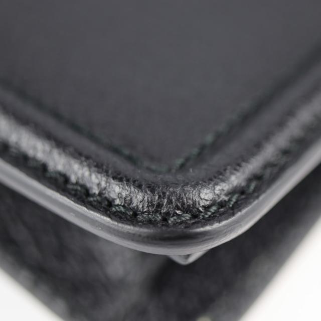 超美品 GUCCI グッチ キャットヘッド 495655 ビジネスバッグ レザー ブラック クラッチバッグ ハンドバッグ 【本物保証】_4