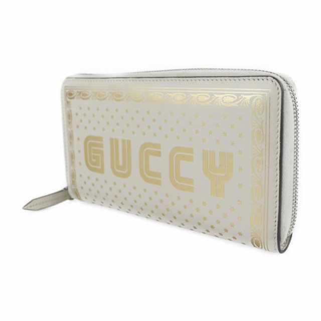 美品 GUCCI グッチ GUCCY SEGA コラボ 510488 長財布 レザー アイボリー ラウンドファスナー【本物保証】の通販はau PAY  マーケット - 3R boutique | au PAY マーケット－通販サイト