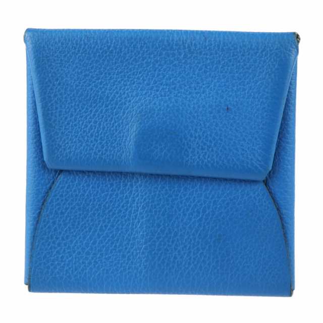 HERMES エルメス バスティア コインケース エバーカラー ブルー系 小銭入れ D刻印【本物保証】の通販は