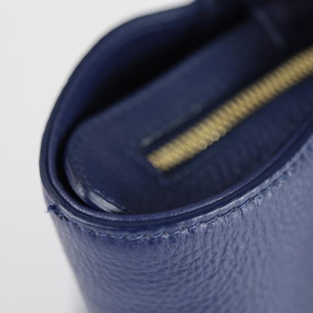 美品 Furla フルラ COLLEGE カレッジ - トートバッグ レザー ネイビー ハンドバッグ【本物保証】の通販は 美品 Furla フルラ COLLEGE カレッジ - トートバッグ レザー ネイビー ハンドバッグ【本物保証】の通販は