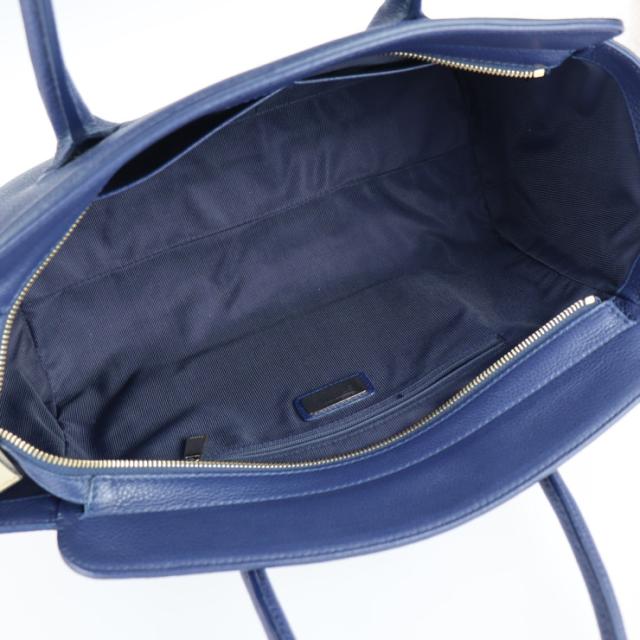 美品 Furla フルラ COLLEGE カレッジ - トートバッグ レザー ネイビー ハンドバッグ【本物保証】の通販は 美品 Furla フルラ COLLEGE カレッジ - トートバッグ レザー ネイビー ハンドバッグ【本物保証】の通販は