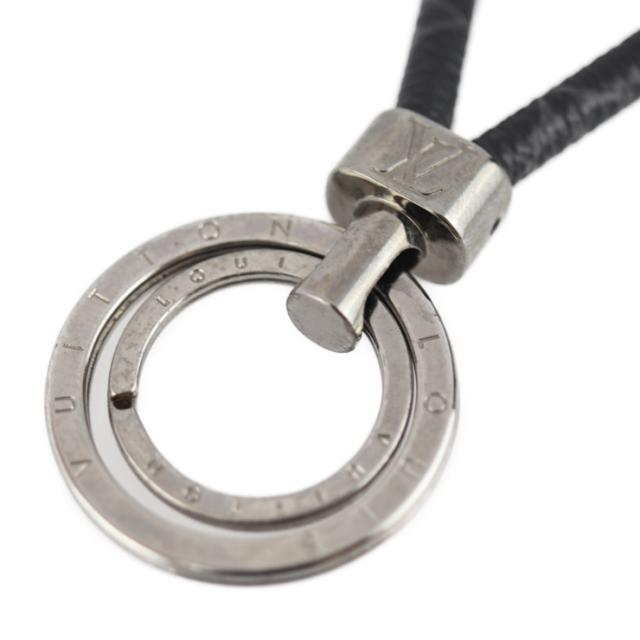 LOUIS VUITTON ルイ ヴィトン ポルトクレ LV ハーロー M68853 キーホルダー モノグラムエクリプス メタル ブラック キーリング チャーム ビトン【本物保証】の通販は