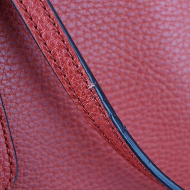 超美品 GUCCI グッチ スウィング トート 354397 トートバッグ レザー レッド ショルダーバッグ ラージ【本物保証】