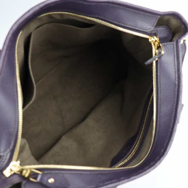 美品 LOUIS VUITTON ルイ ヴィトン ステラPM M93983 ハンドバッグ モノグラムマヒナ ウルサン パープル系 2WAY  ショルダーバッグ トート