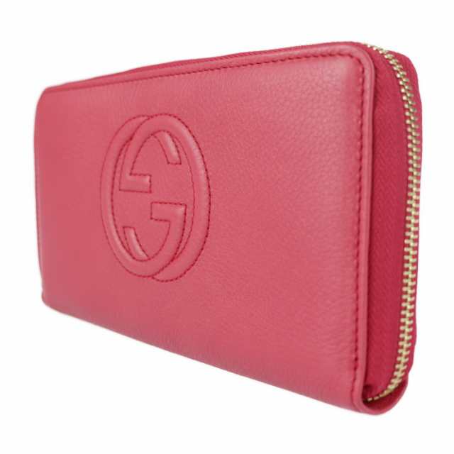 超美品 GUCCI グッチ ソーホー インターロッキングG 308280 長財布