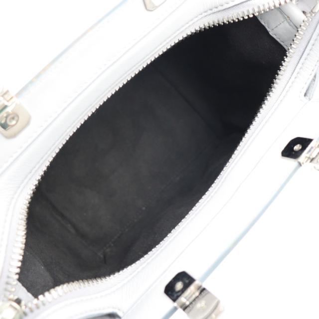 GIVENCHY ジバンシィ HDG - ハンドバッグ レザー リザード型押しレザー グレー 2WAY ショルダーバッグ トートバッグ【本物保証】_9