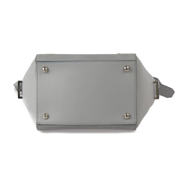 GIVENCHY ジバンシィ HDG - ハンドバッグ レザー リザード型押しレザー グレー 2WAY ショルダーバッグ トートバッグ【本物保証】_3