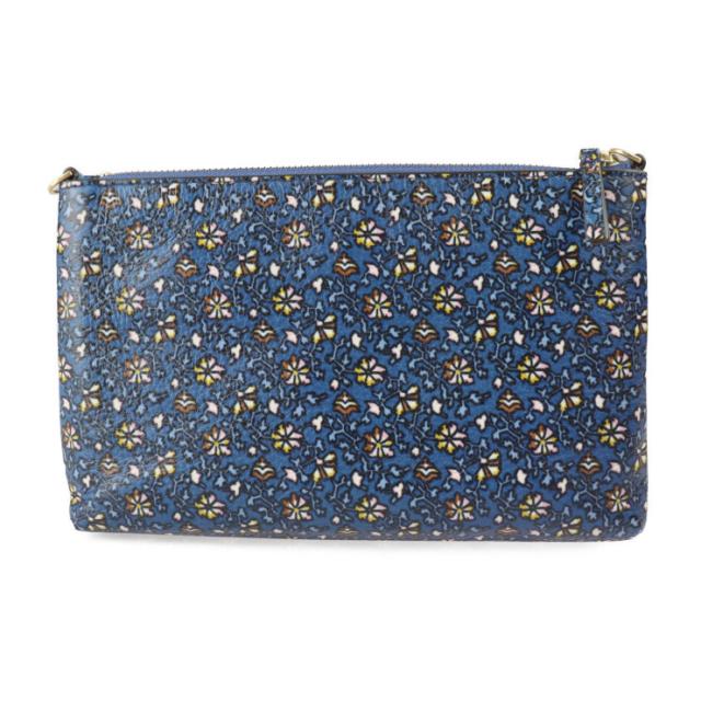 超美品 Tory Burch トリーバーチ カラーブロック タッセル クロス