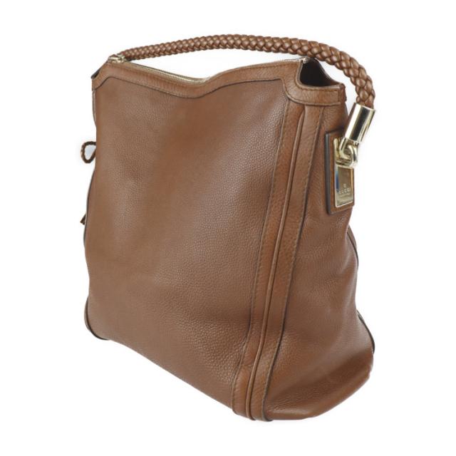 グッチ タッセル ワンショルダーバッグ 269947 ブラウン レザー レディース GUCCI 【中古】 グッチ タッセル ワンショルダーバッグ 269947 ブラウン レザー