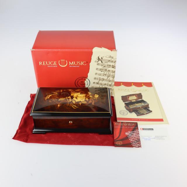 REUGE ヴィンテージ 72弁 オルゴール REUGE リュージュオルゴール オーク72弁3曲 : テーブルカルチャーえ