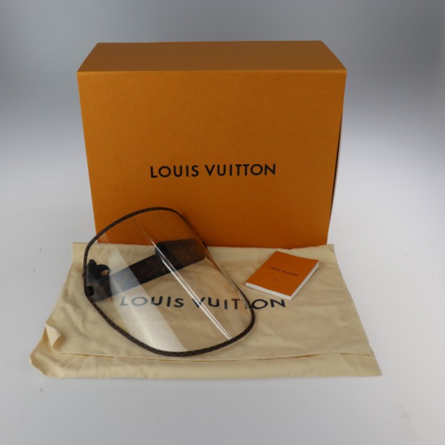 ルイヴィトン LOUIS VUITTON その他帽子
 ビジェールLVシールド フェイスシールド M76727 ブラウン