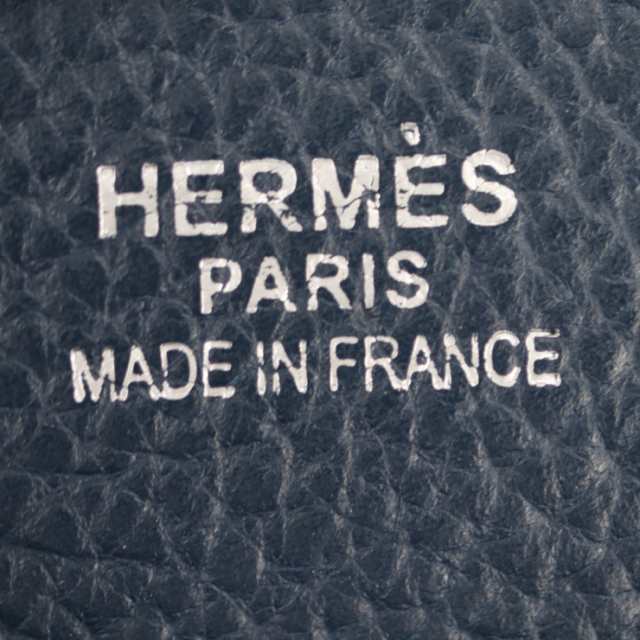 HERMES エルメス  グッドニュース GM ショルダーバッグ  トリヨンクレマンス   ブルードプリュス シルバー金具  □L刻印 【本物保証】