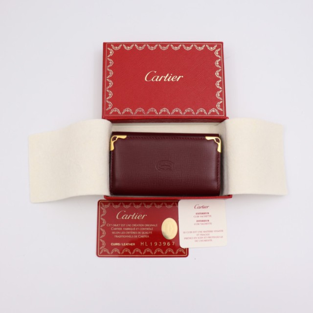 CARTIER カルティエ マストライン キーケース L3000156 カーフレザー