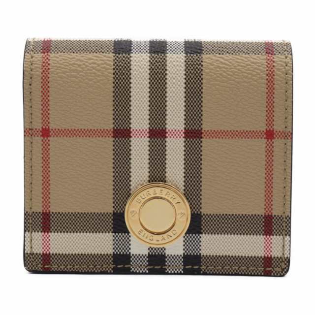 新品未使用展示品 BURBERRY バーバリー BIFOLD WALLET スモール