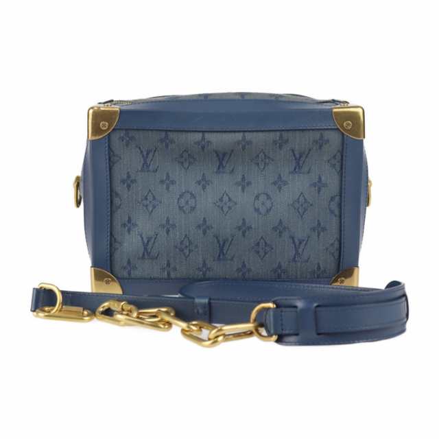 美品 LOUIS VUITTON ルイ ヴィトン ソフト トランク M44723 ショルダー