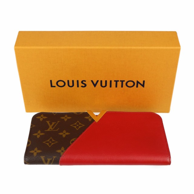 LOUIS VUITTON 長財布ポルトフォイユ キモノモノグラム箱には凹みありです
