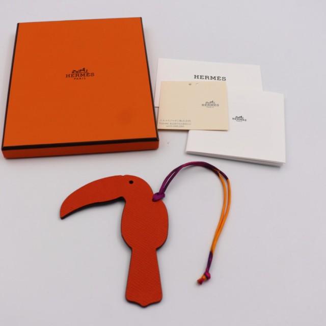 新品未使用展示品 HERMES エルメス プティアッシュ チャーム ヴォー